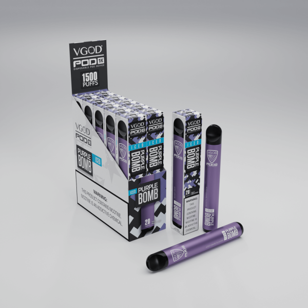 پاد یکبارمصرف ویگاد 1500 پاف در انواع طعم | VGOD 1500 Puffs