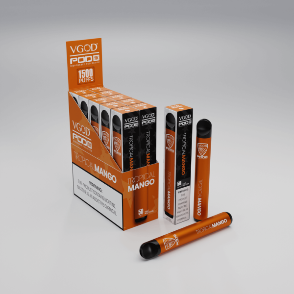 پاد یکبارمصرف ویگاد 1500 پاف در انواع طعم | VGOD 1500 Puffs