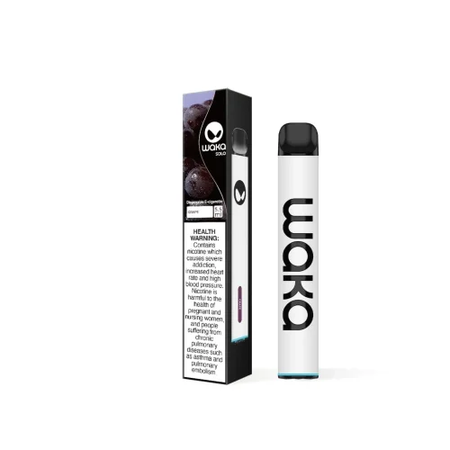 پاد یکبارمصرف واکا انگور 1800 پاف | Waka Solo Grape 1800 Puff