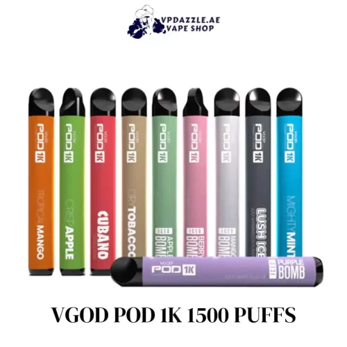 پاد یکبارمصرف ویگاد 1500 پاف در انواع طعم | VGOD 1500 Puffs